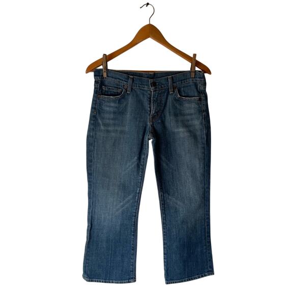 Citizens of Humanity Low Waist Cropped Jeans  Size 28 - Picture 2 of 9
